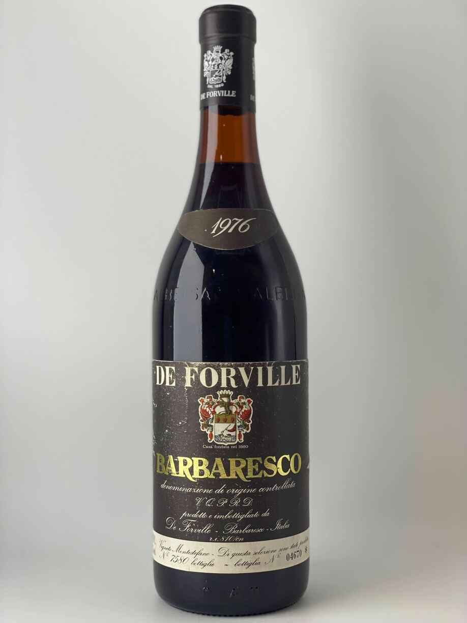 De Forville Barbaresco Montestefano 1976