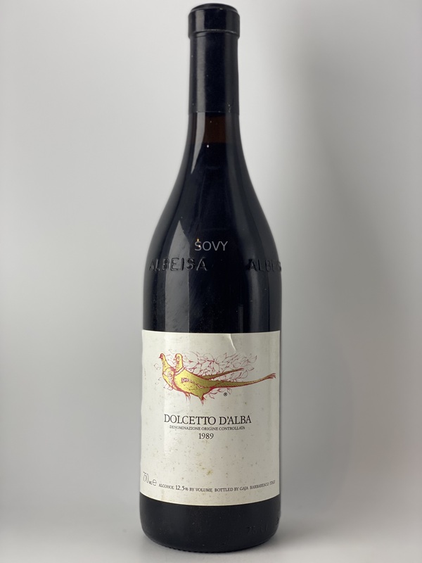 Gaja Dolcetto D'Alba, 1989