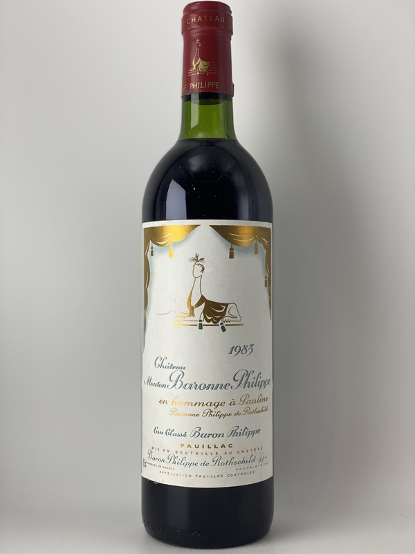 Chateau Mouton Baronne Philippe, 1983