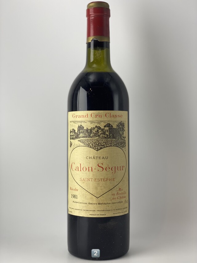 Chateau Calon Segur, 1981