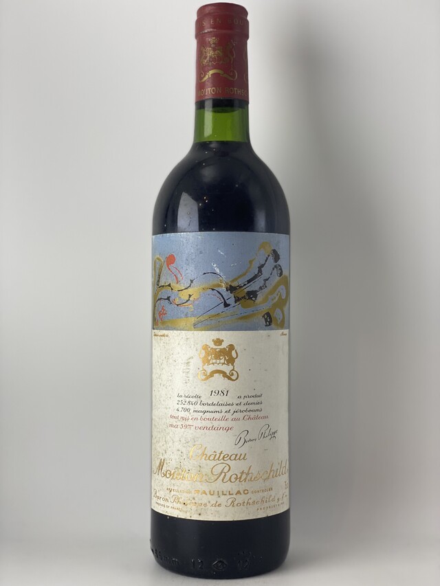 Chateau Mouton Rothschild, 1981