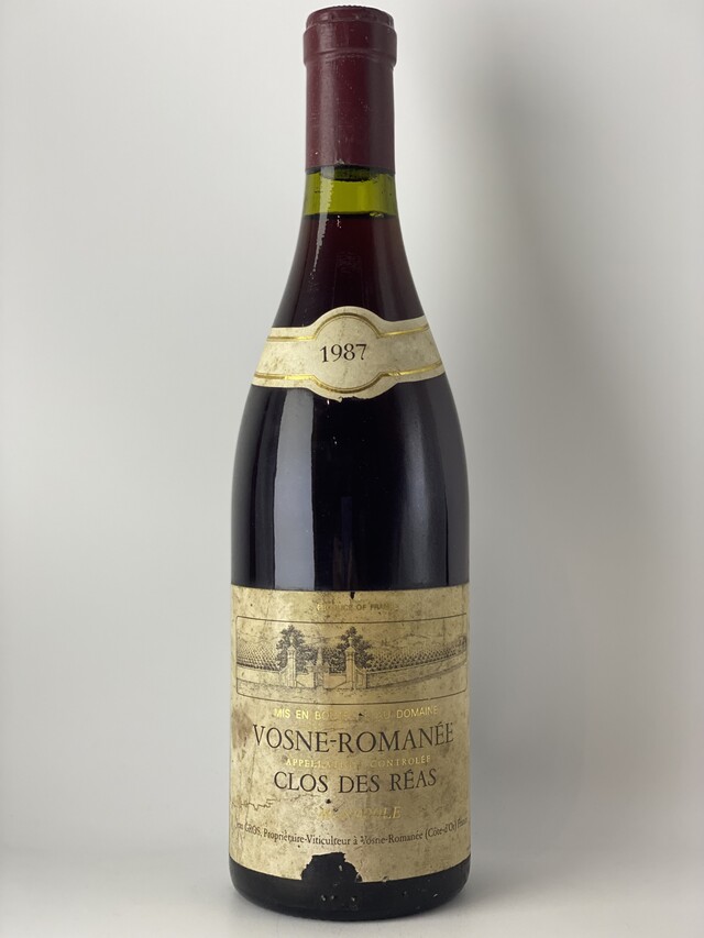 Jean Gros Vosne Romanee Clos Des Reas 1er Cru, 1987
