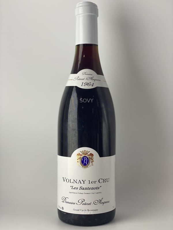 Potinet Ampeau Volnay 1er Cru Santenots, 1964