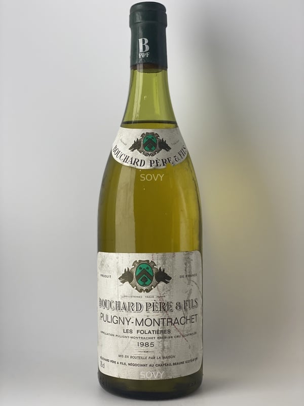 Bouchard Puligny Montrachet 1er Cru Les Folatieres, 1985