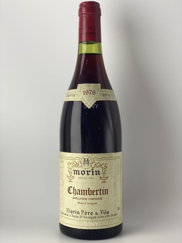Morin Pere & Fils Chambertin Grand Cru, 1976