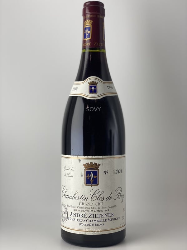 Andre Ziltener Chambertin Clos De Beze Grand Cru, 1996