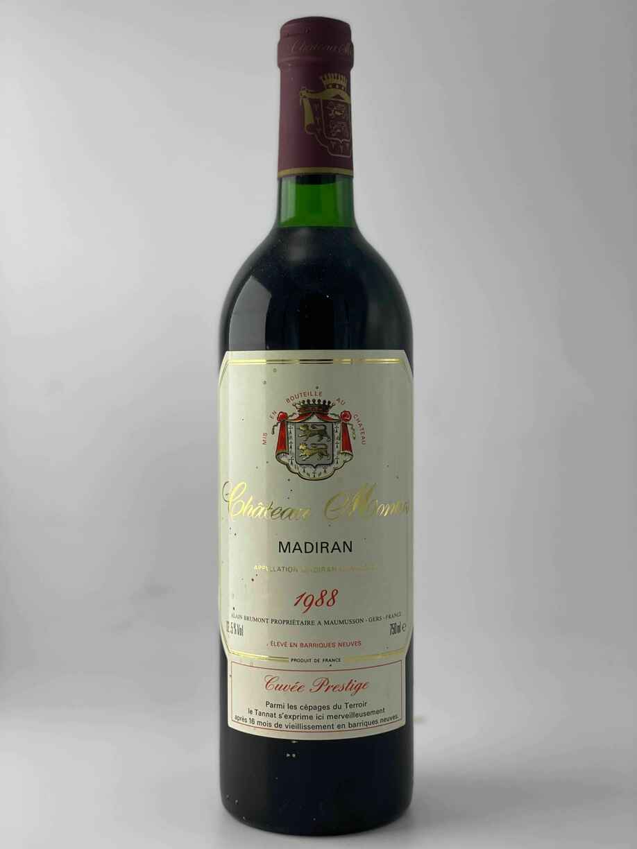 Montus Madiran Cuvee Prestige 1988