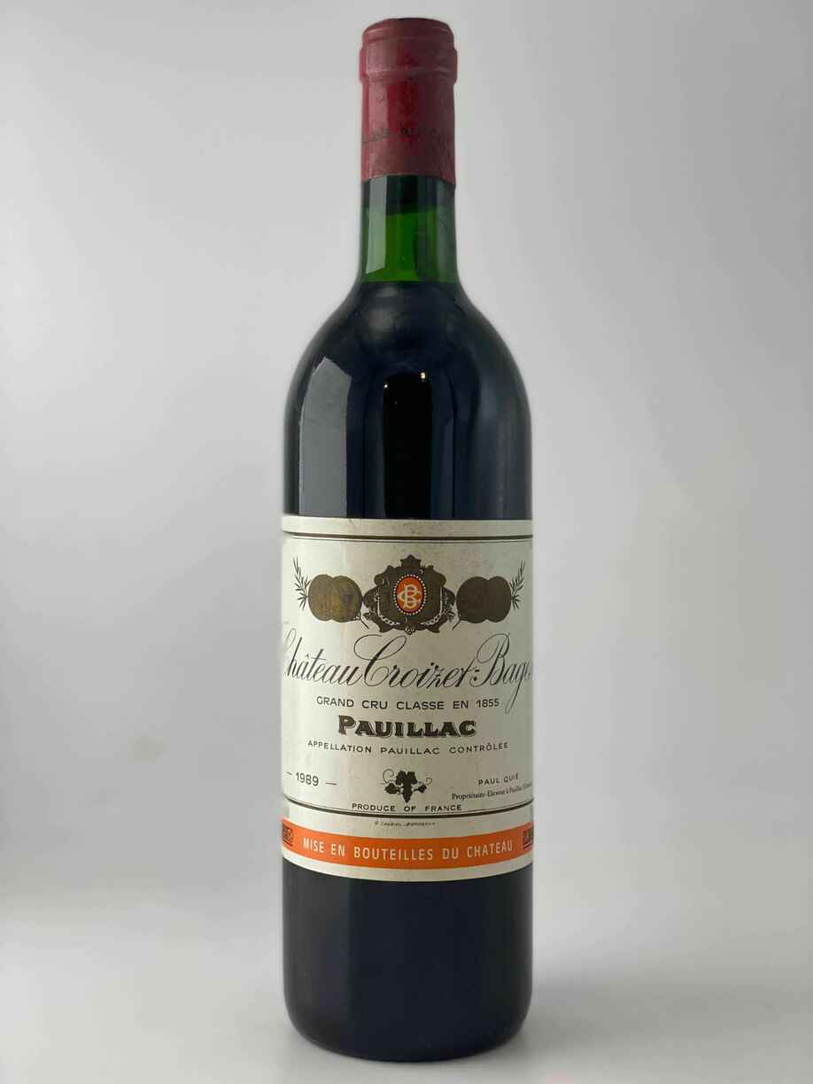 Chateau Croizet Bages 1989