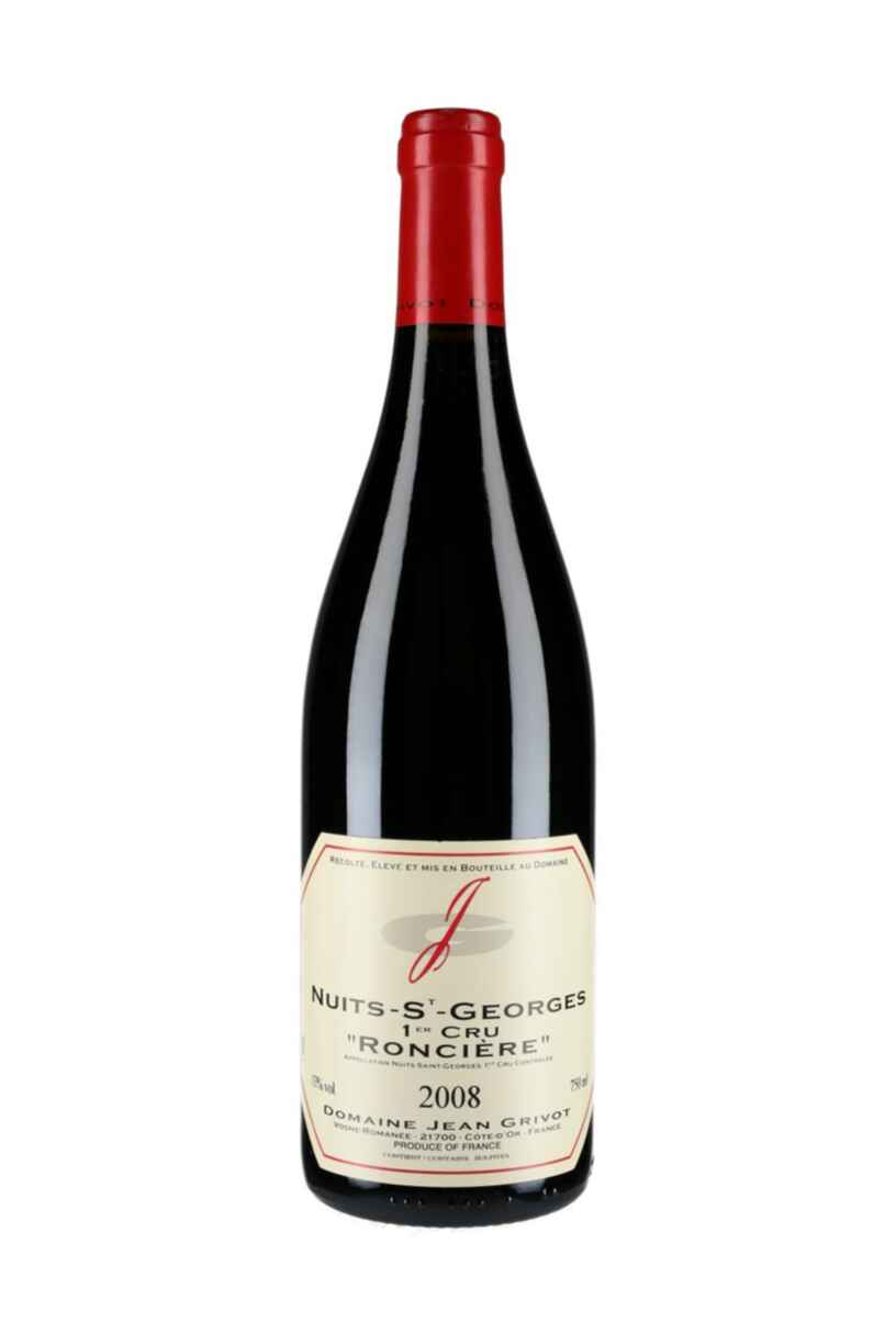 Jean Grivot Nuits St Georges Les Roncieres 1er Cru 2008