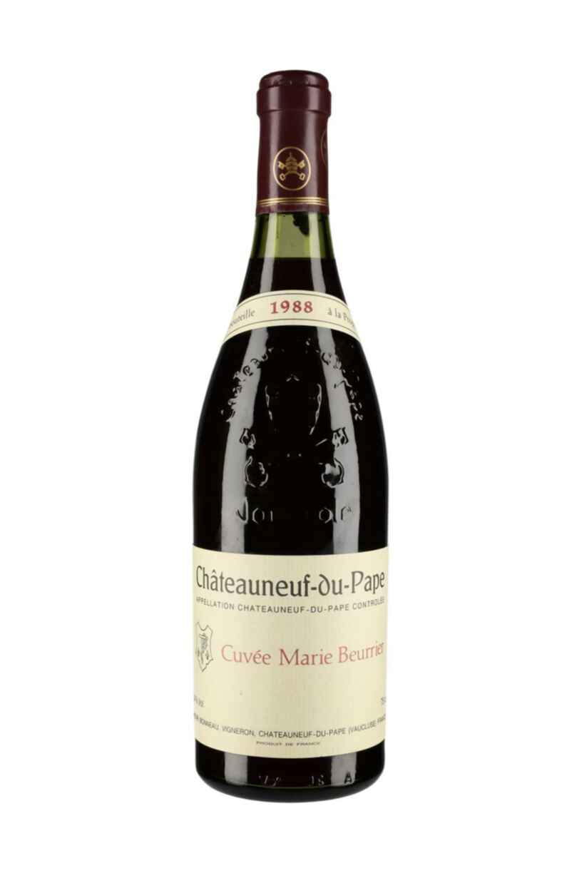Henri Bonneau Chateauneuf Du Pape Cuvee Marie Beurrier 1988