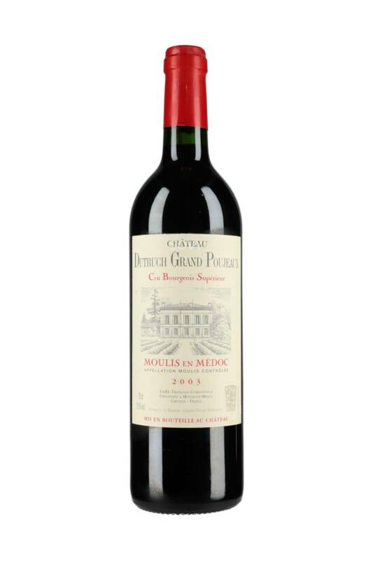 Chateau Dutruch Grand Poujeaux, 2003