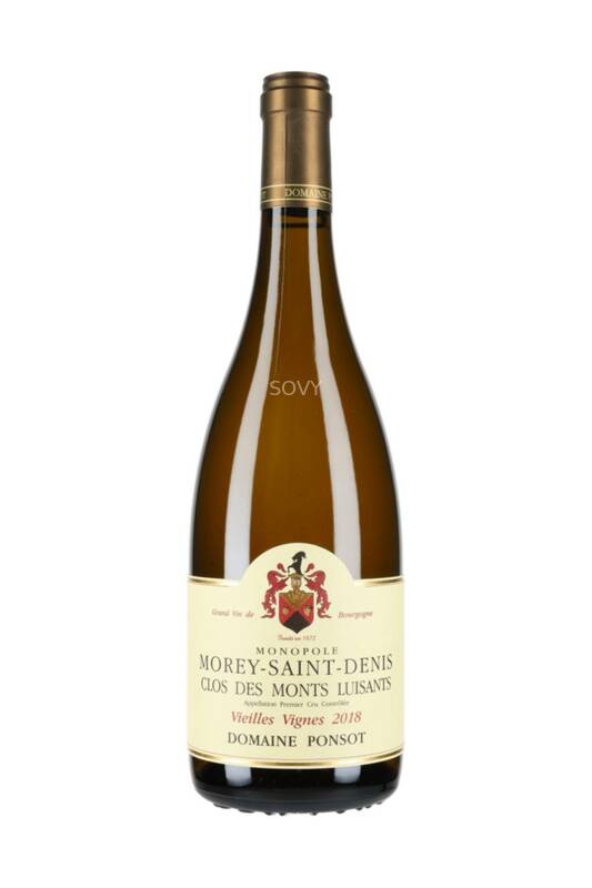 Ponsot Morey-Saint-Denis 1er Cru Clos de Monts Luisants Vieilles Vignes Blanc, 2018