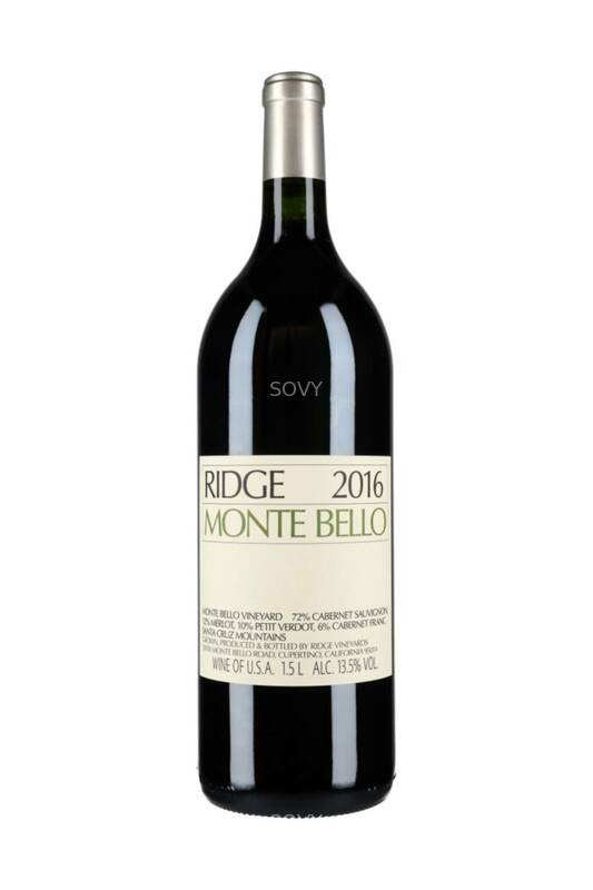 Ridge Vineyards Santa Cruz Mountains Monte Bello, 2016