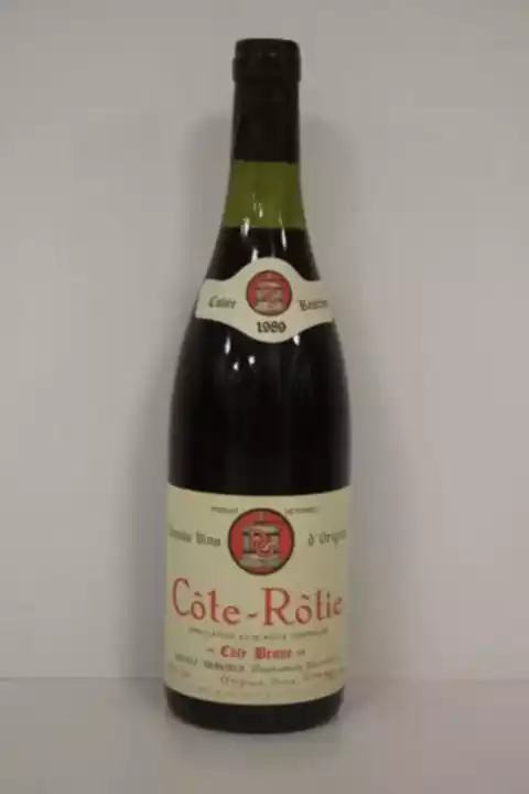 Gentaz Dervieux Cote Rotie Cote Brune  Cuvee Reservee 1989