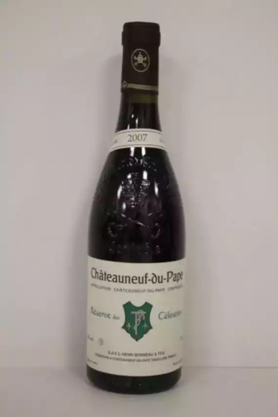 Henri Bonneau Chateauneuf Du Pape Reserve Des Celestins 2007