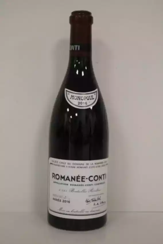 De La Romanee Conti Romanee Conti Grand Cru 2016