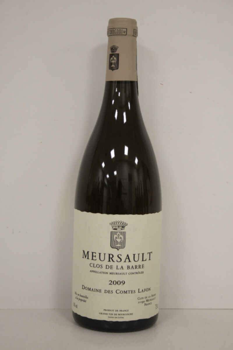 Des Comtes Lafon Meursault Clos De La Barre 2009