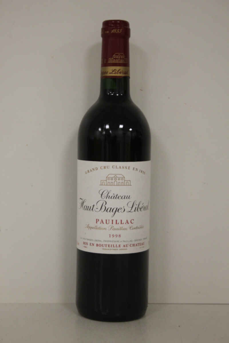 Chateau Haut Bages Liberal 1998