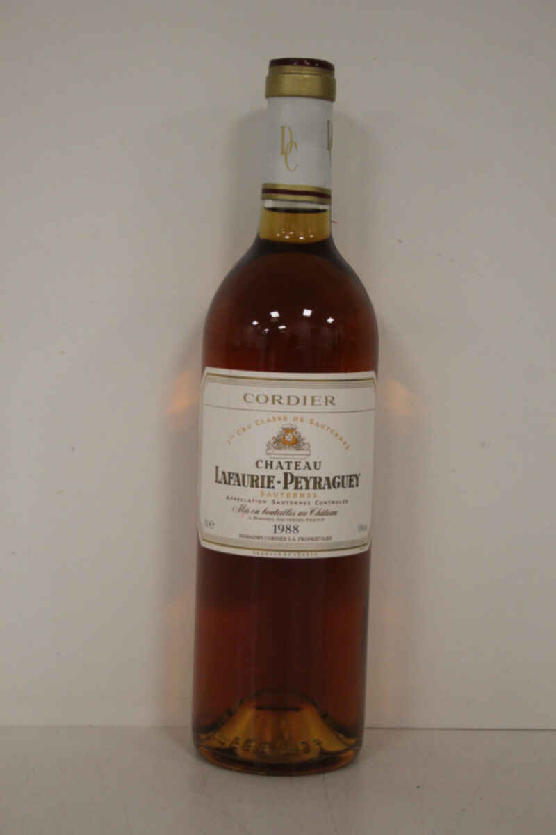 Chateau Lafaurie Peyraguey 1988