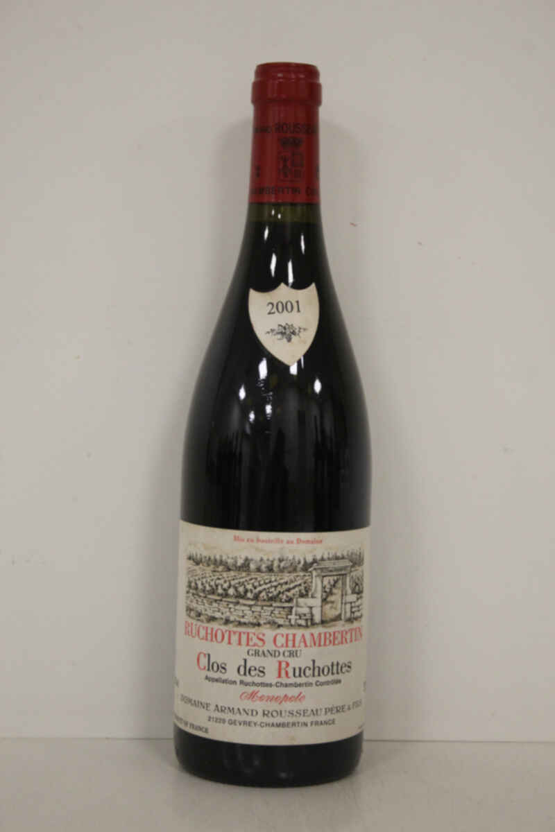 Armand Rousseau Ruchottes Chambertin Clos Des Ruchottes Grand Cru 2001