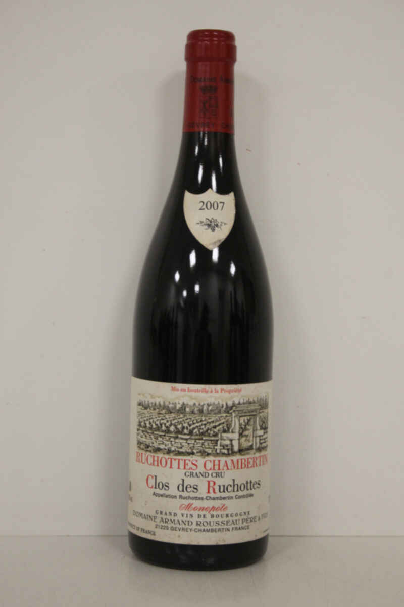 Armand Rousseau Ruchottes Chambertin Clos Des Ruchottes Grand Cru 2007