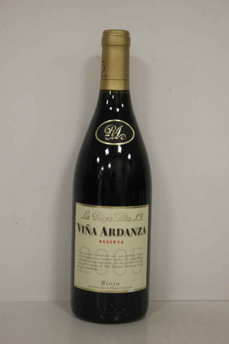 La Rioja Alta Ardanza Reserva 2005