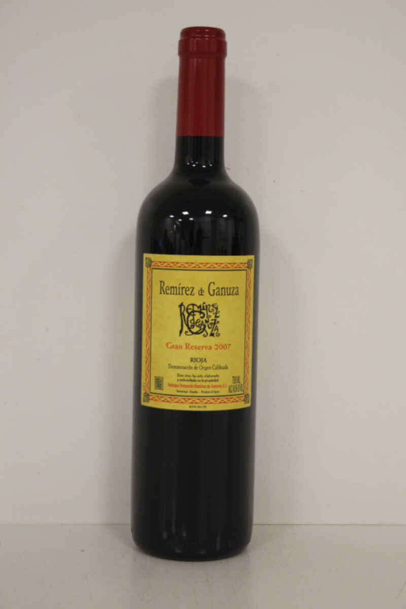 Remirez De Ganuza Rioja Gran Reserva 2007