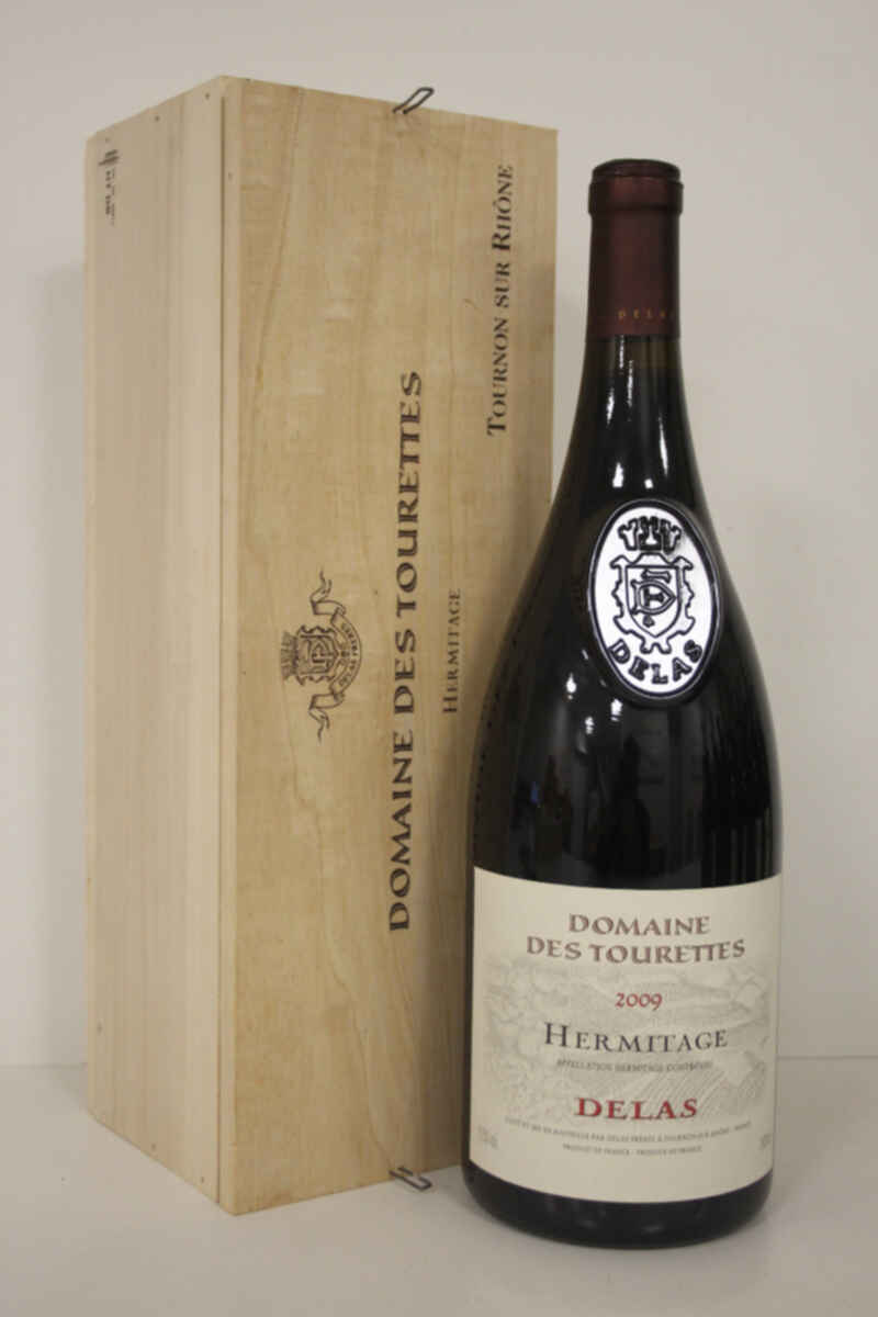 Delas Tourettes Rouge Hermitage 2009