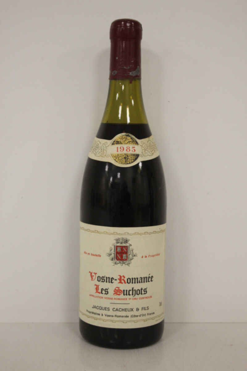 Jacques Cacheux Vosne Romanee Les Suchots 1er Cru 1985