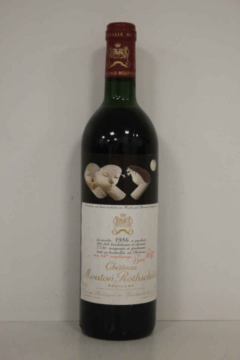 Chateau Mouton Rothschild 1986