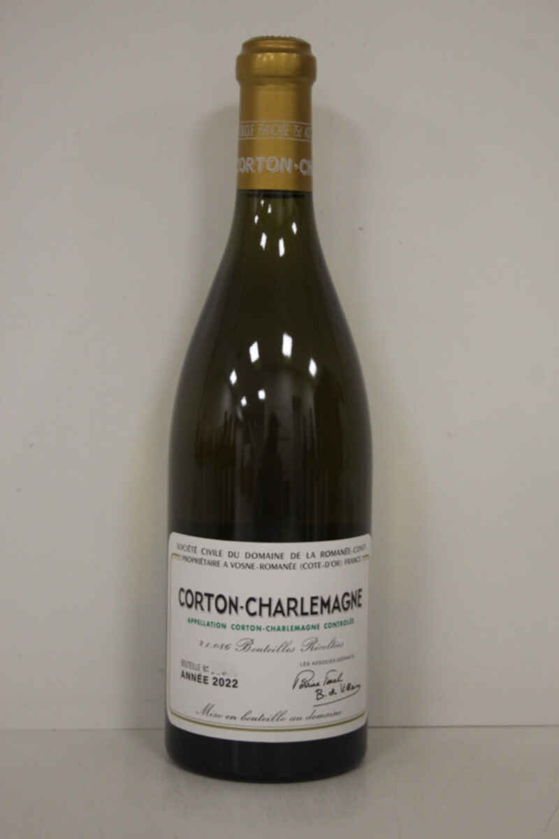 De La Romanee Conti Corton Charlemagne Grand Cru 2022