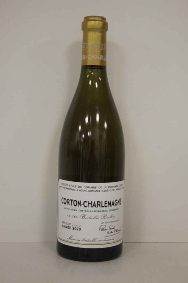 De La Romanee Conti Corton Charlemagne Grand Cru 2020
