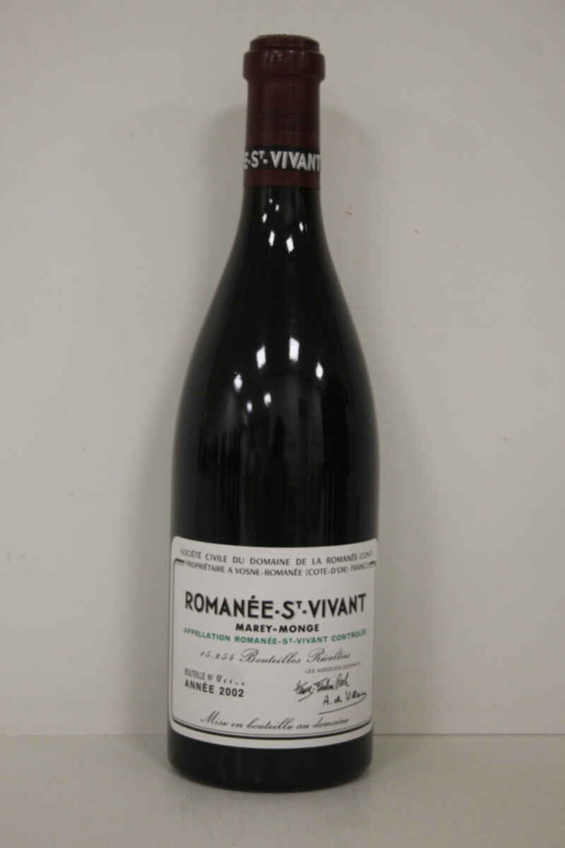 De La Romanee Conti Romanee Saint Vivant Grand Cru 2002