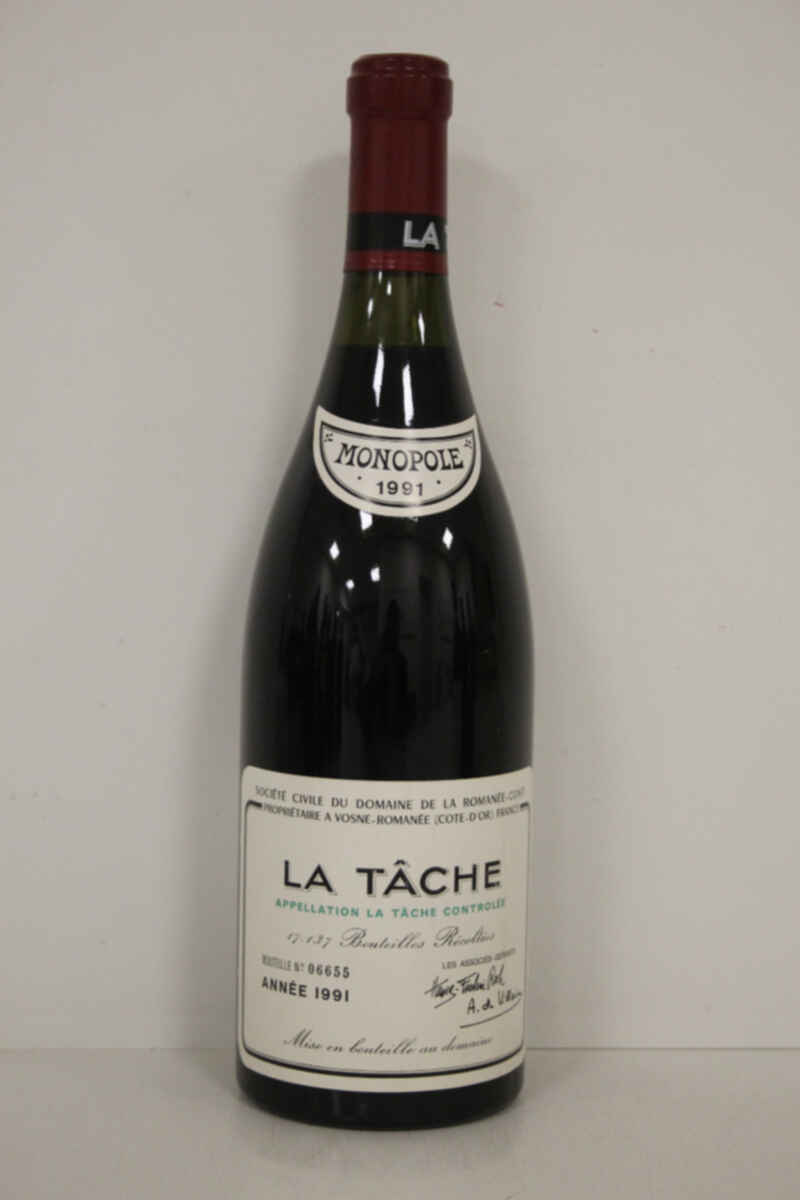 De La Romanee Conti La Tache Grand Cru 1991