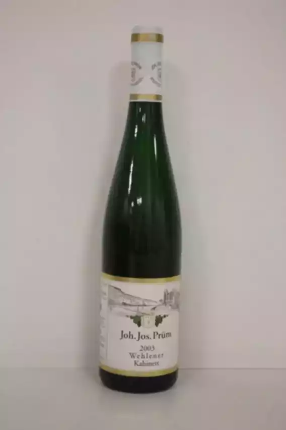 Joh. Jos.prum Riesling Wehlener Sonnenuhr Kabinett 2003