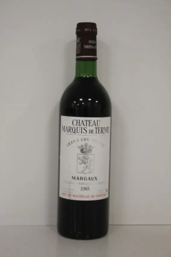 Chateau Marquis De Terme, 1983