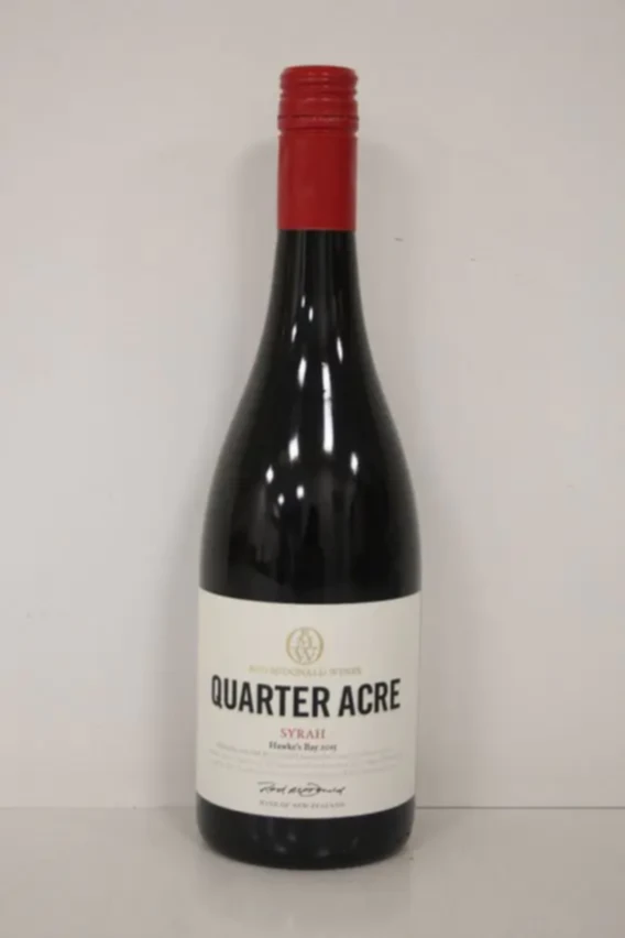 Te Awanga Quarter Acre Shiraz, 2015
