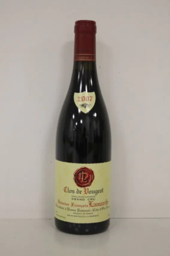 Francois Lamarche Clos Vougeot Grand Cru, 2007