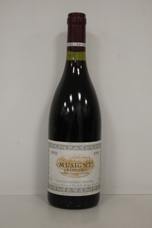 Jacques Frederic Mugnier Musigny Grand Cru, 1992