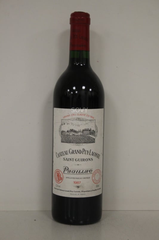 Chateau Grand Puy Lacoste, 1987