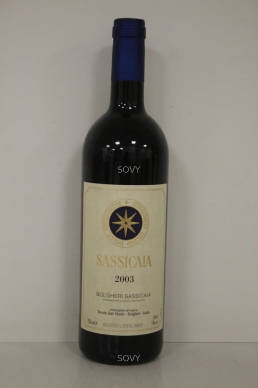 San Guido Sassicaia, 2003