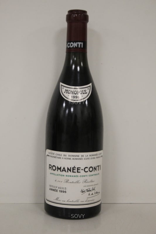 De La Romanee Conti Romanee Conti Grand Cru, 1996