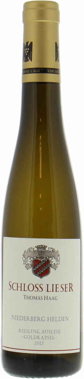 Schloss Lieser Niederberg Helden Riesling Auslese Goldkapsel 2017