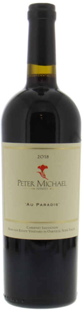 Peter Michael Au Paradis Cabernet Sauvignon 2018