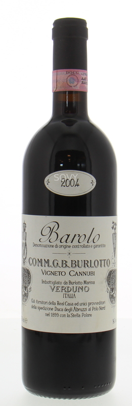 Burlotto Barolo Cannubi, 2004