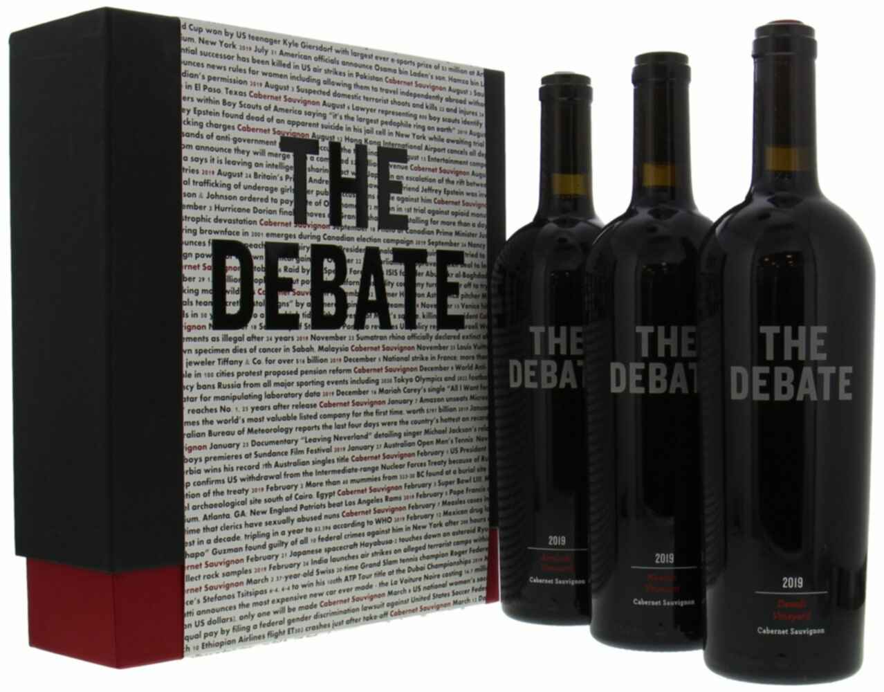 The Debate Cabernet Sauvignon Three Vineyard Collection 2019