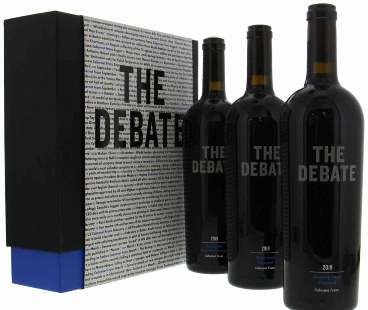 The Debate Cabernet Franc Three Vineyard Collection 2019