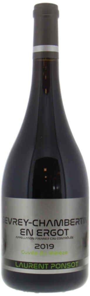 Laurent Ponsot Gevrey Chambertin En Ergot Cuvee Du Meleze 1er Cru 2019