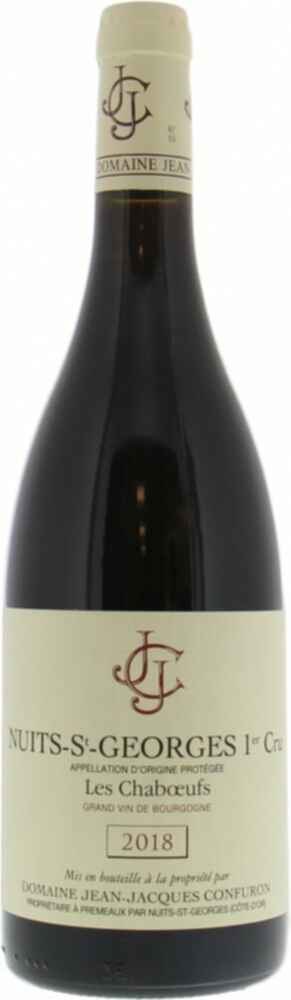 Jean Jacques Confuron Nuits Saint Georges Les Chaboeufs 2018
