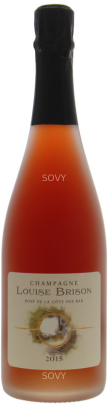 Louise Brison Cote Des Bar Brut Nature Rose, 2015